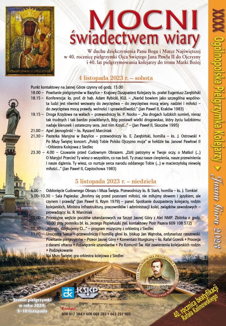 7 Pielgrzymka Kolejarzy