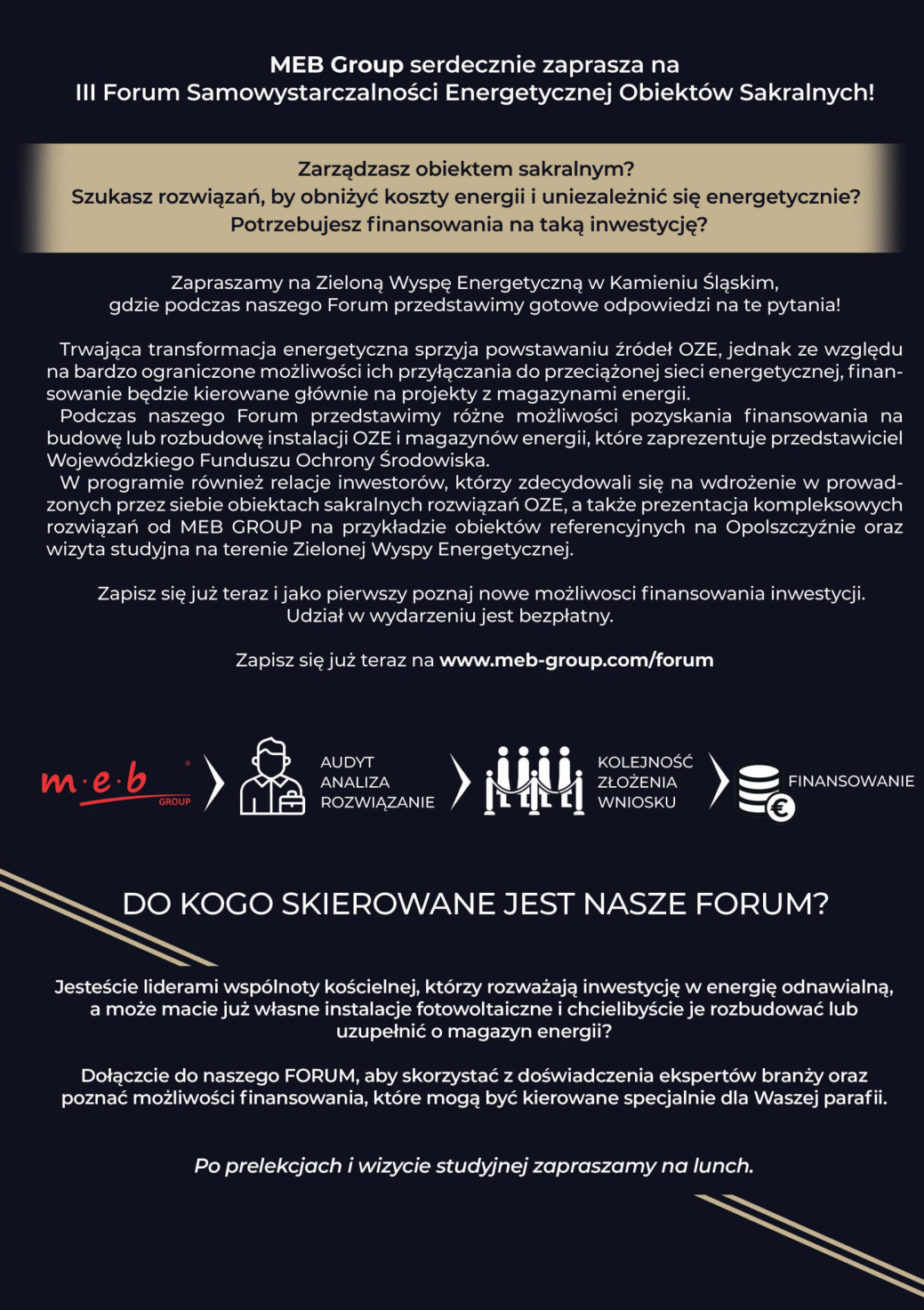 Zaproszenie 16.05.2024r. Kamień Śląski III Forum Samowystarczalności energetycznej 2