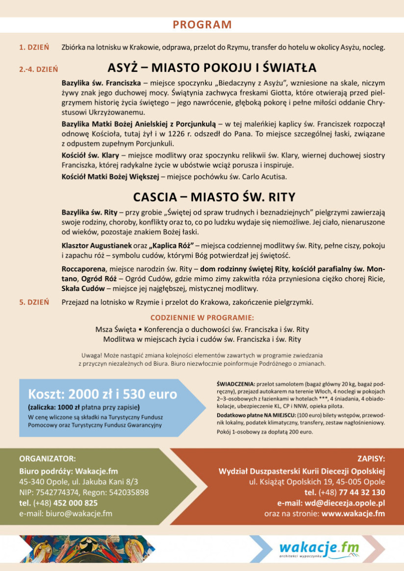 2 Pielgrzymka Włochy