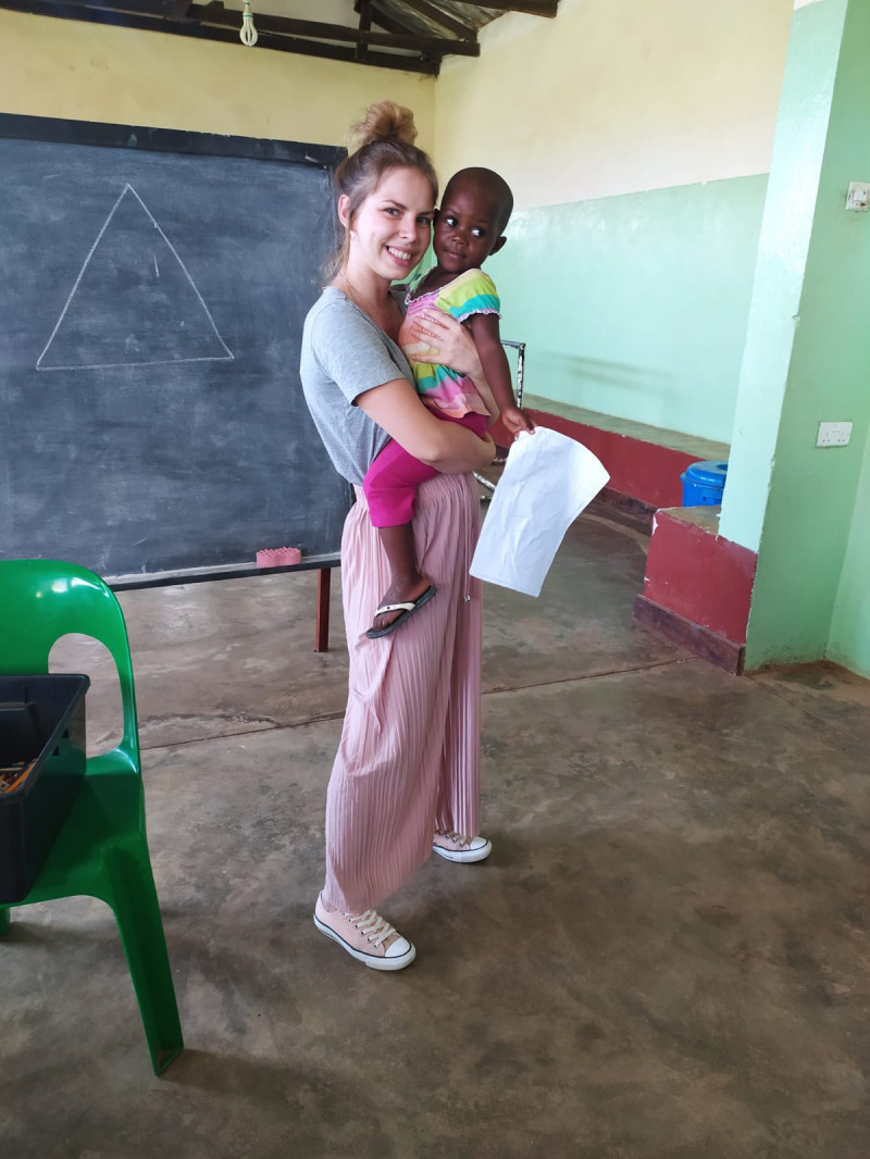 Misjonarka z dzieckiem